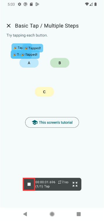 Image in a image block
