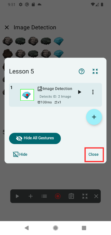 Image in a image block
