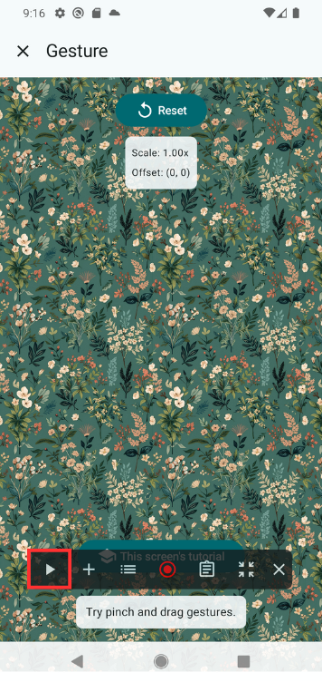 Image in a image block