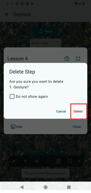 Image in a image block