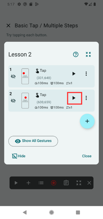 Image in a image block