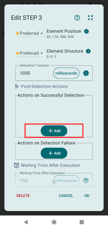 Image in a image block