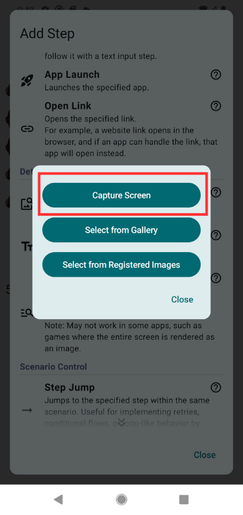 Image in a image block