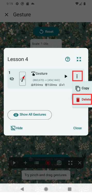 Image in a image block